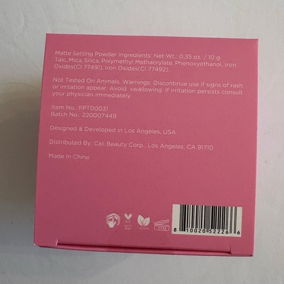 Prolux Matte Setting Powder Porcelain Puff NWT Sealed Neutral Full Size - Picture 6 of 11